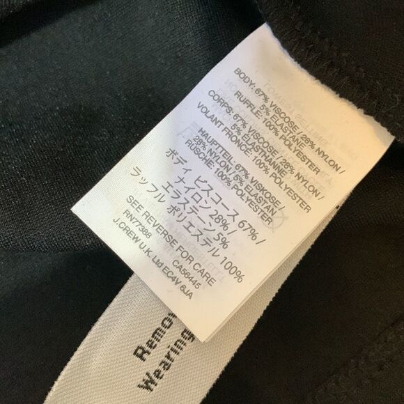 NWT J.Crew Organza Off Shoulder Ruffle Blouse - Picture 5 of 6